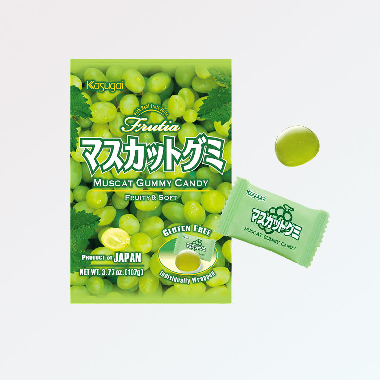 Kasugai Jelly Gummy Candy, Muscat