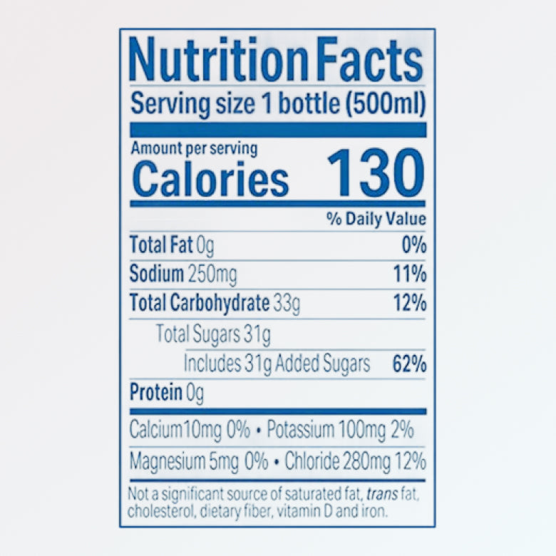 Pocari Sweat - Electrolyte Replacement Hydration Drink 16.9 fl. oz